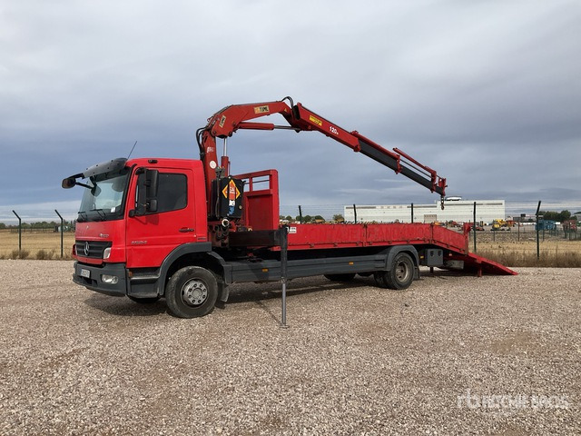 2007 Mercedes-Benz Atego 1524 2007 Toimil 120 3S 4330 kg on 4x2 Flatbed Truck with Crane - Dropside/ Flatbed truck, Crane truck: picture 1 2007 Mercedes-Benz Atego 1524 2007 Toimil 120 3S 4330 kg on 4x2 Flatbed Truck with Crane - Dropside/ Flatbed truck, Crane truck: picture 1