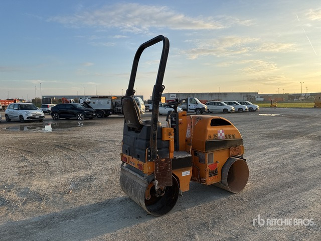 2000 Sicom Sirio15 Double Drum Roller - Road roller: picture 3 2000 Sicom Sirio15 Double Drum Roller - Road roller: picture 3