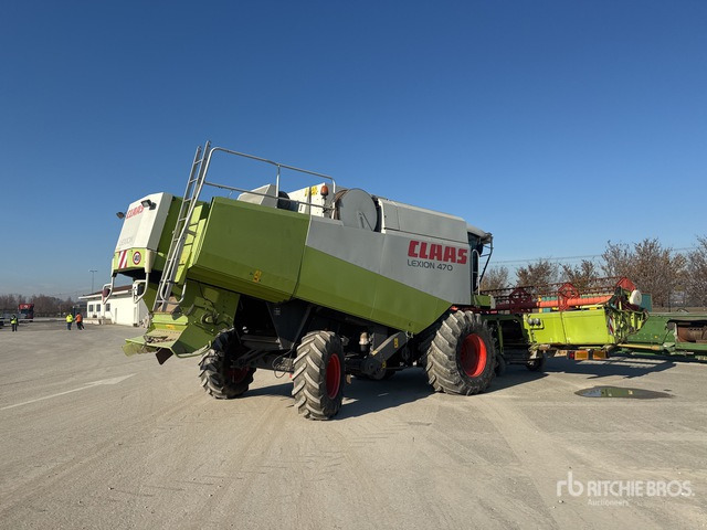 2002 Claas Lexion 470 Combine Harvester - Combine harvester: picture 3 2002 Claas Lexion 470 Combine Harvester - Combine harvester: picture 3