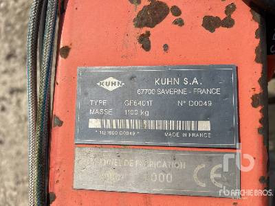 KUHN GF 6401T - Tedder/ Rake: picture 5 KUHN GF 6401T - Tedder/ Rake: picture 5