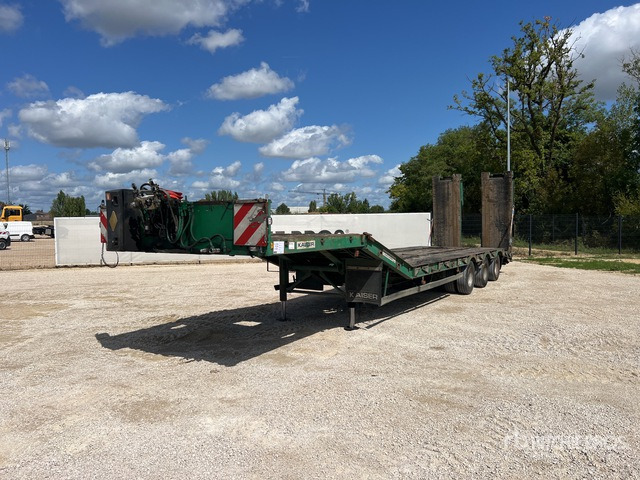 2001 Kaiser S4503F2C Tri/A Semi-Remorque Porte-Engin ... Lowboy Trailer - Low loader semi-trailer: picture 1 2001 Kaiser S4503F2C Tri/A Semi-Remorque Porte-Engin ... Lowboy Trailer - Low loader semi-trailer: picture 1