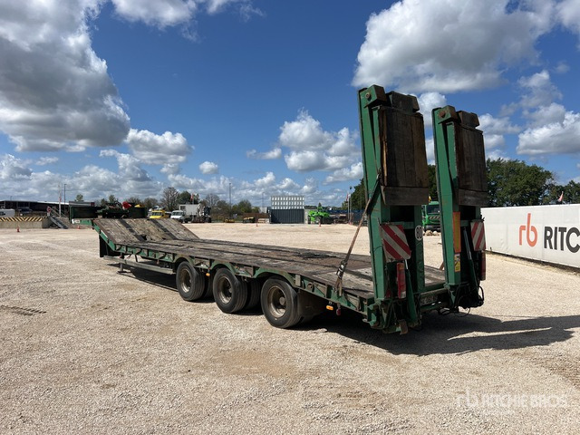 2001 Kaiser S4503F2C Tri/A Semi-Remorque Porte-Engin ... Lowboy Trailer - Low loader semi-trailer: picture 3 2001 Kaiser S4503F2C Tri/A Semi-Remorque Porte-Engin ... Lowboy Trailer - Low loader semi-trailer: picture 3