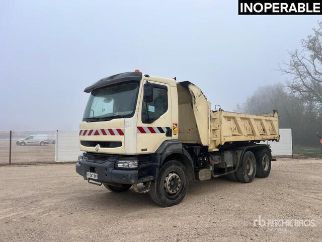 2003 Renault Kerax 370 DCI 6x4 Camion Benne 6x4 (Inoperable) T/A Dump Truck - Tipper: picture 1 2003 Renault Kerax 370 DCI 6x4 Camion Benne 6x4 (Inoperable) T/A Dump Truck - Tipper: picture 1