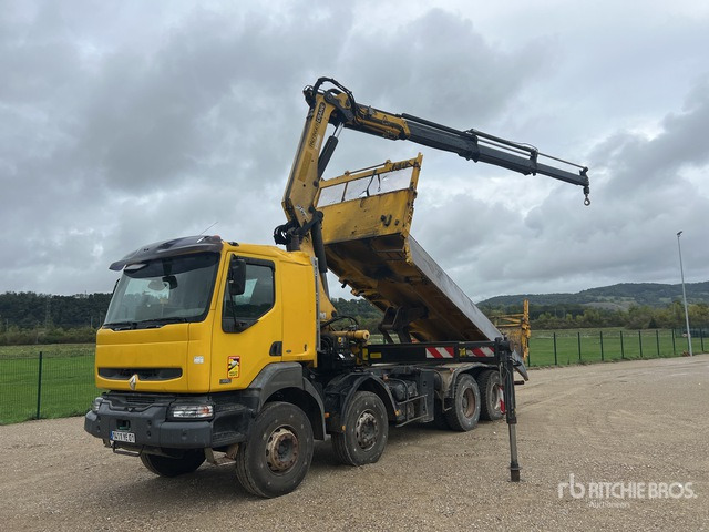 2006 Renault Kerax 380 2005 Palfinger PK20002 6100 kg ... Dump Truck with Crane - Tipper: picture 2 2006 Renault Kerax 380 2005 Palfinger PK20002 6100 kg ... Dump Truck with Crane - Tipper: picture 2