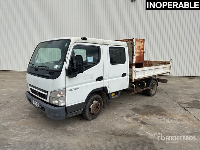 2007 Mitsubishi Canter 3C13D 4x2 Camion Benne (Inoperable) Dump Truck: Light Duty - Tipper: picture 1 2007 Mitsubishi Canter 3C13D 4x2 Camion Benne (Inoperable) Dump Truck: Light Duty - Tipper: picture 1
