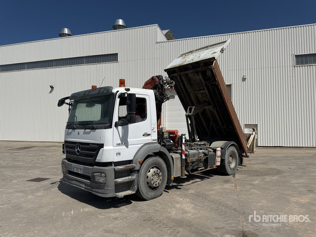 2008 Mercedes Axor 1833 2008 Palfinger PK15500 6100 kg ... Dump Truck with Crane - Flail mower/ Mulcher: picture 3 2008 Mercedes Axor 1833 2008 Palfinger PK15500 6100 kg ... Dump Truck with Crane - Flail mower/ Mulcher: picture 3