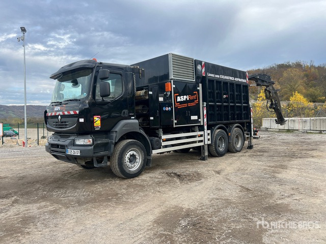 2008 Renault Kerax 450DXi MTS on 6x4 Camion Aspiratrice Vacuum Excavator Truck - Vacuum truck: picture 1 2008 Renault Kerax 450DXi MTS on 6x4 Camion Aspiratrice Vacuum Excavator Truck - Vacuum truck: picture 1