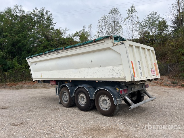 2011 Benalu C34 C MS01 Tri/A Semi Remorque Benne 3 Essieux End Dump Trailer - Tipper semi-trailer: picture 3 2011 Benalu C34 C MS01 Tri/A Semi Remorque Benne 3 Essieux End Dump Trailer - Tipper semi-trailer: picture 3