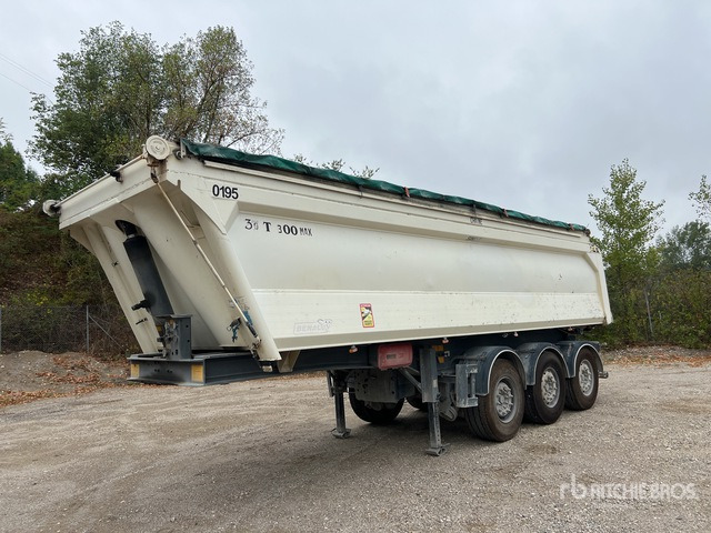 2011 Benalu C34 C MS01 Tri/A Semi Remorque Benne 3 Essieux End Dump Trailer - Tipper semi-trailer: picture 2 2011 Benalu C34 C MS01 Tri/A Semi Remorque Benne 3 Essieux End Dump Trailer - Tipper semi-trailer: picture 2
