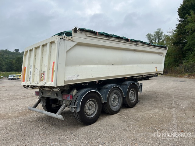 2011 Benalu C34 C MS01 Tri/A Semi Remorque Benne 3 Essieux End Dump Trailer - Tipper semi-trailer: picture 4 2011 Benalu C34 C MS01 Tri/A Semi Remorque Benne 3 Essieux End Dump Trailer - Tipper semi-trailer: picture 4