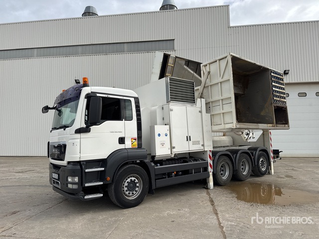 2011 MAN TGS35.480 2010 MTS 4A14T36.000V on 8x4 Ca ... Vacuum Excavator Truck - Vacuum truck: picture 3 2011 MAN TGS35.480 2010 MTS 4A14T36.000V on 8x4 Ca ... Vacuum Excavator Truck - Vacuum truck: picture 3