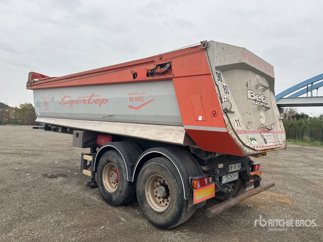 2012 Teknocar T2P T/A Semi-Remorque Benne 2 Essieux End Dump Trailer - Tipper trailer: picture 2 2012 Teknocar T2P T/A Semi-Remorque Benne 2 Essieux End Dump Trailer - Tipper trailer: picture 2