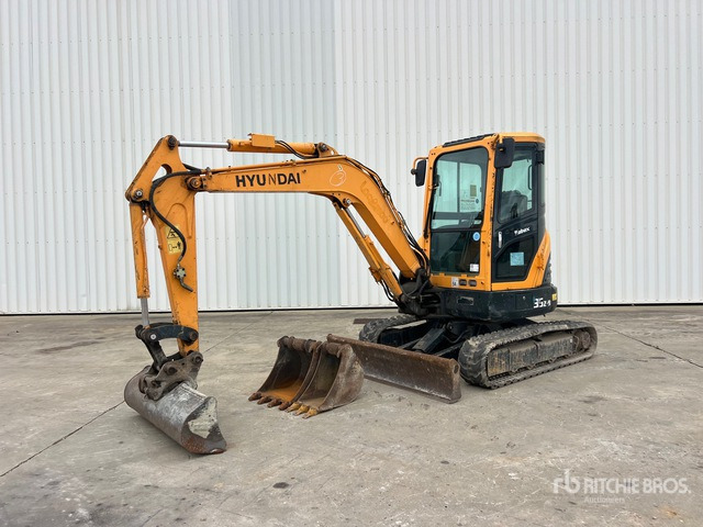 2018 Hyundai R35Z9 Mini-Pelle Mini Excavator: <6.6t - Mini excavator: picture 2 2018 Hyundai R35Z9 Mini-Pelle Mini Excavator: <6.6t - Mini excavator: picture 2