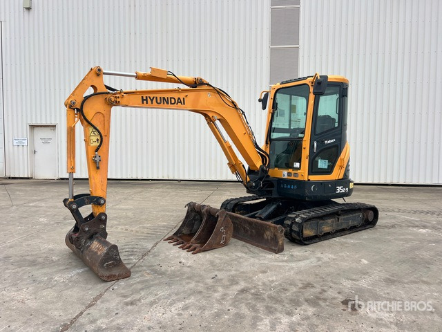 2018 Hyundai R35Z9 Mini-Pelle Mini Excavator: <6.6t - Mini excavator: picture 2 2018 Hyundai R35Z9 Mini-Pelle Mini Excavator: <6.6t - Mini excavator: picture 2