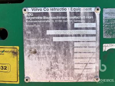 VOLVO ABG7820 Finisseur - Asphalt paver: picture 5 VOLVO ABG7820 Finisseur - Asphalt paver: picture 5
