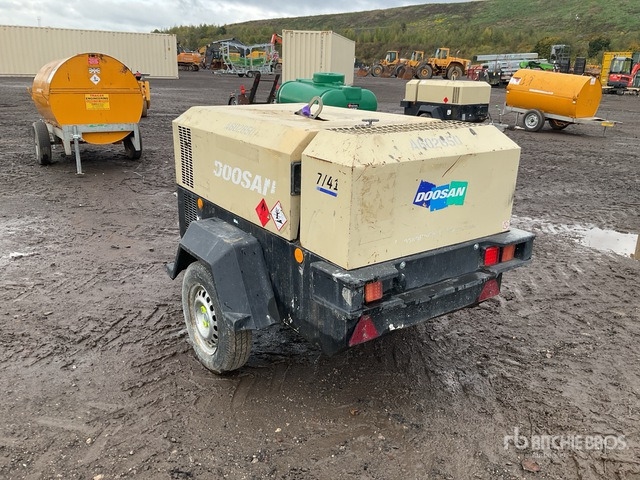 2013 Doosan 7/41 Air Compressor - Air compressor: picture 3 2013 Doosan 7/41 Air Compressor - Air compressor: picture 3