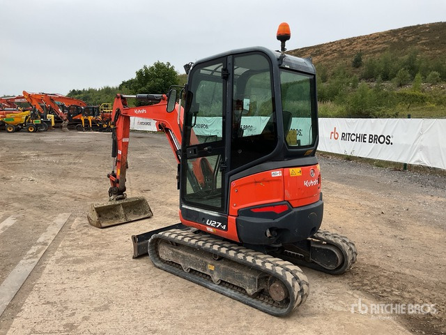 2016 Kubota U27-4 Tracked Excavator - Crawler excavator: picture 3 2016 Kubota U27-4 Tracked Excavator - Crawler excavator: picture 3