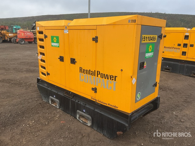 2016 Sdmo R110 100 kVA Skid-Mounted Generator Set - Generator set: picture 3 2016 Sdmo R110 100 kVA Skid-Mounted Generator Set - Generator set: picture 3