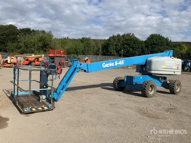 2017 Genie S45 4WD Diesel Telescopic Boom Lift - Telescopic boom: picture 1 2017 Genie S45 4WD Diesel Telescopic Boom Lift - Telescopic boom: picture 1