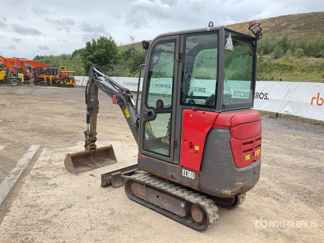 2018 Volvo EC18D Mini Excavator: <6.6t - Mini excavator: picture 4 2018 Volvo EC18D Mini Excavator: <6.6t - Mini excavator: picture 4
