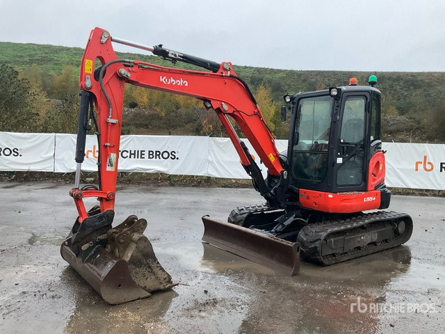 2019 Kubota U55-4 - Mini excavator: picture 2 2019 Kubota U55-4 - Mini excavator: picture 2