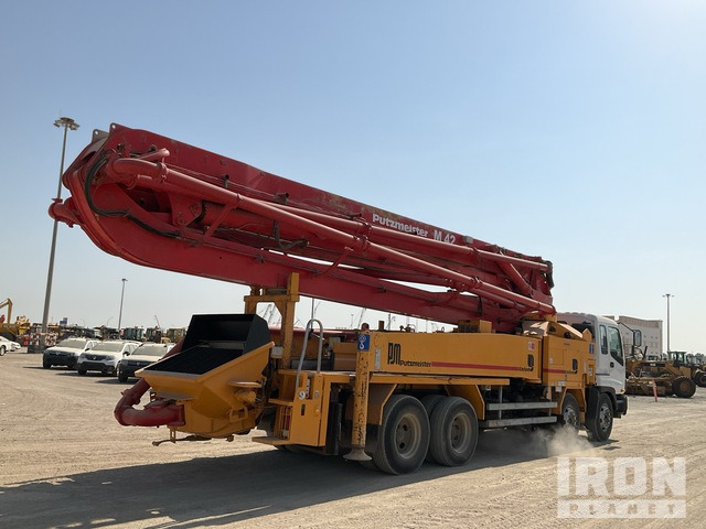 2002 Isuzu CXH50T 2003 Putzmeister M42 on 8x4 Twi ... Concrete Pump Truck - Concrete pump truck: picture 3 2002 Isuzu CXH50T 2003 Putzmeister M42 on 8x4 Twi ... Concrete Pump Truck - Concrete pump truck: picture 3