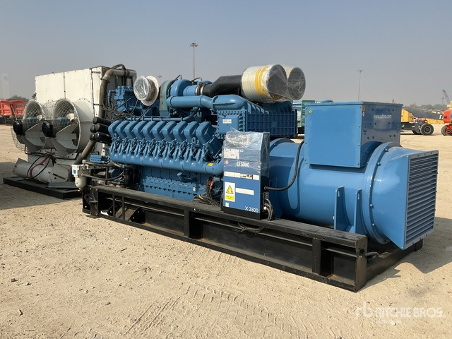 Generator set 2010 Sdmo X2800 2800 kVA Skid-Mounted Generator Set: picture 1