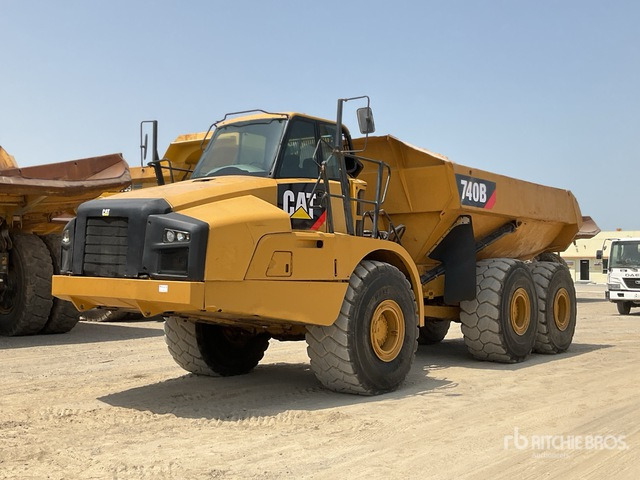 2012 Cat 740B - Articulated dumper: picture 2 2012 Cat 740B - Articulated dumper: picture 2