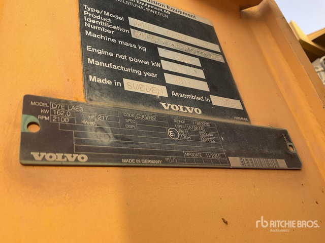 2016 Volvo L120F Wheel Loader - Wheel loader: picture 3 2016 Volvo L120F Wheel Loader - Wheel loader: picture 3