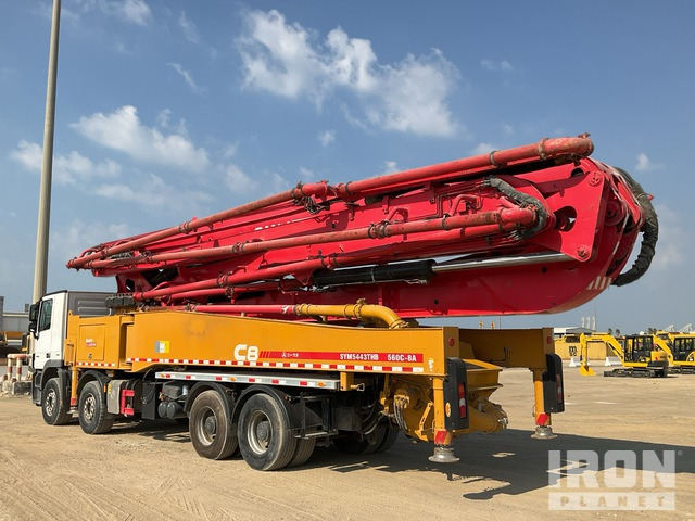 2019 Mercedes-Benz Actros 4141 2019 Sany SYM5443THB 56 m on 8x ... Concrete Pump Truck - Concrete pump truck: picture 3 2019 Mercedes-Benz Actros 4141 2019 Sany SYM5443THB 56 m on 8x ... Concrete Pump Truck - Concrete pump truck: picture 3