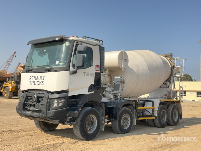 2019 Renault K440 8x4 Twin-Steer Mixer Truck - Concrete mixer truck: picture 1 2019 Renault K440 8x4 Twin-Steer Mixer Truck - Concrete mixer truck: picture 1