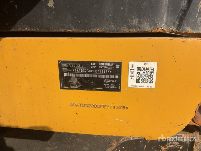 2022 Cat 323D3 Tracked Excavator - Crawler excavator: picture 2 2022 Cat 323D3 Tracked Excavator - Crawler excavator: picture 2