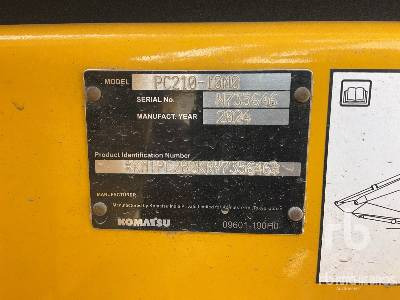 KOMATSU PC210-10M0 (Unused) - Crawler excavator: picture 5 KOMATSU PC210-10M0 (Unused) - Crawler excavator: picture 5