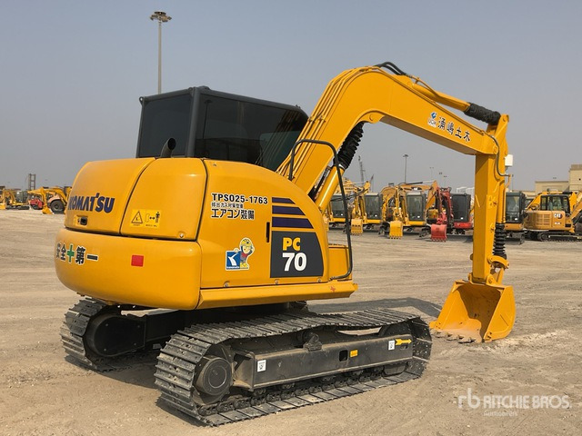 Komatsu PC70-8 - Mini excavator: picture 4 Komatsu PC70-8 - Mini excavator: picture 4