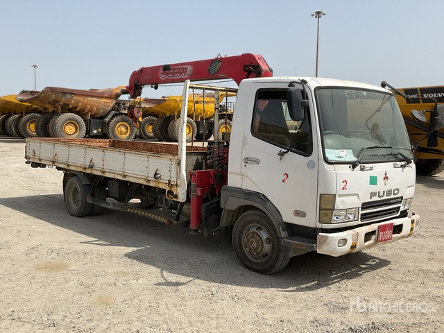Mitsubishi KK-FK71HJ - Dropside/ Flatbed truck, Crane truck: picture 2 Mitsubishi KK-FK71HJ - Dropside/ Flatbed truck, Crane truck: picture 2