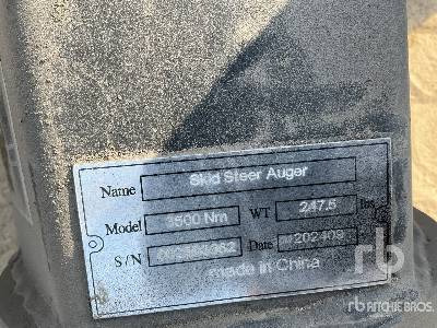 SUIHE 3500NM (Unused) - Auger for Skid steer loader: picture 5 SUIHE 3500NM (Unused) - Auger for Skid steer loader: picture 5
