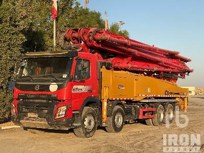 VOLVO FMX500 2020 Sany SYM5446THB 56 m on 8x ... - Concrete pump truck: picture 1 VOLVO FMX500 2020 Sany SYM5446THB 56 m on 8x ... - Concrete pump truck: picture 1