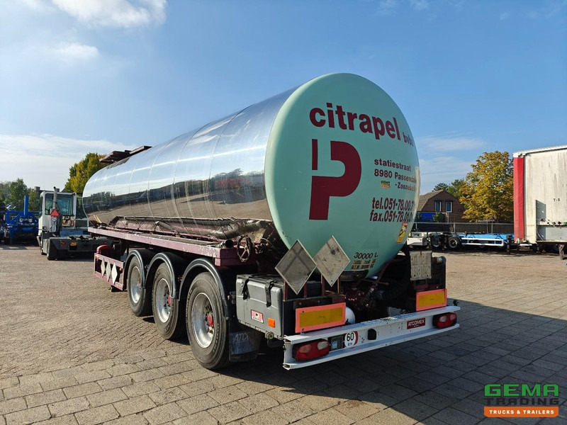 Atcomex TO/27TRI/38ST Bitum - 3-Assen ROR - ADR FL AT - 30.000L - LiftAs - Schijfremmen - Tank semi-trailer: picture 3 Atcomex TO/27TRI/38ST Bitum - 3-Assen ROR - ADR FL AT - 30.000L - LiftAs - Schijfremmen - Tank semi-trailer: picture 3