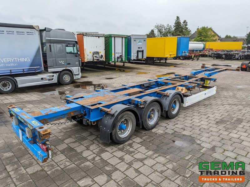Krone SD 27 3-Assen BPW DrumBrakes - 5280kg - 1x 20FT 2x 20FT 30FT 40FT (O1867) - Container transporter/ Swap body semi-trailer: picture 1 Krone SD 27 3-Assen BPW DrumBrakes - 5280kg - 1x 20FT 2x 20FT 30FT 40FT (O1867) - Container transporter/ Swap body semi-trailer: picture 1