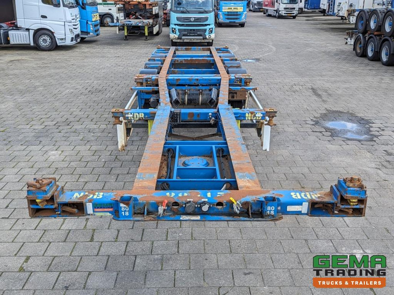 Container transporter/ Swap body semi-trailer Krone SD27 3-Assen BPW Drumbrakes - 4700KG - All Connections (O1913): picture 6 Container transporter/ Swap body semi-trailer Krone SD27 3-Assen BPW Drumbrakes - 4700KG - All Connections (O1913): picture 6