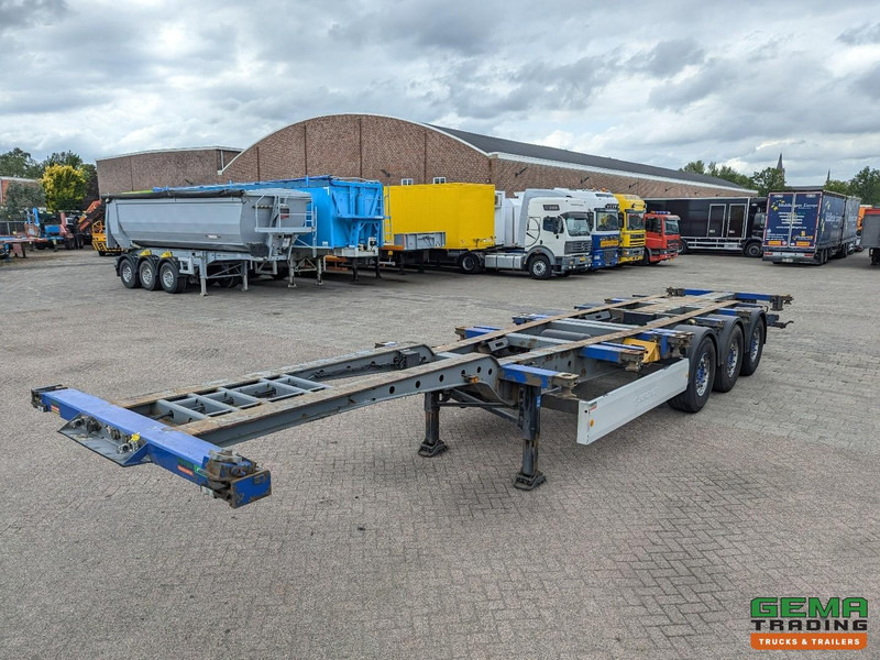 Krone SDC 27 3-Assen SAF - Lift as - Schijfremmen - Achterschuiver - 20 2x20FT/30/40FT - Container transporter/ Swap body semi-trailer: picture 1 Krone SDC 27 3-Assen SAF - Lift as - Schijfremmen - Achterschuiver - 20 2x20FT/30/40FT - Container transporter/ Swap body semi-trailer: picture 1