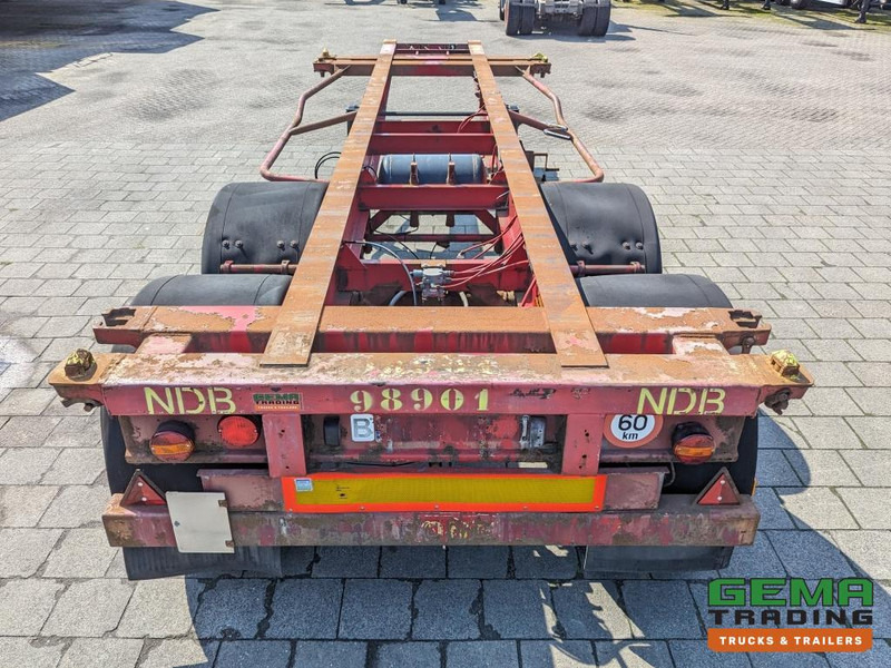 Krone SZC 20FT 2-Assen ROR - STEEL Suspension - DOUBLE tires - DrumBrakes (O1869) - Container transporter/ Swap body semi-trailer: picture 5 Krone SZC 20FT 2-Assen ROR - STEEL Suspension - DOUBLE tires - DrumBrakes (O1869) - Container transporter/ Swap body semi-trailer: picture 5