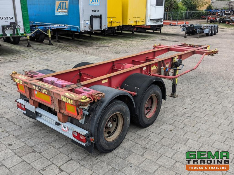 Krone SZC 20FT 2-Assen ROR - STEEL Suspension - DOUBLE tires - DrumBrakes (O1916) - Container transporter/ Swap body semi-trailer: picture 1 Krone SZC 20FT 2-Assen ROR - STEEL Suspension - DOUBLE tires - DrumBrakes (O1916) - Container transporter/ Swap body semi-trailer: picture 1