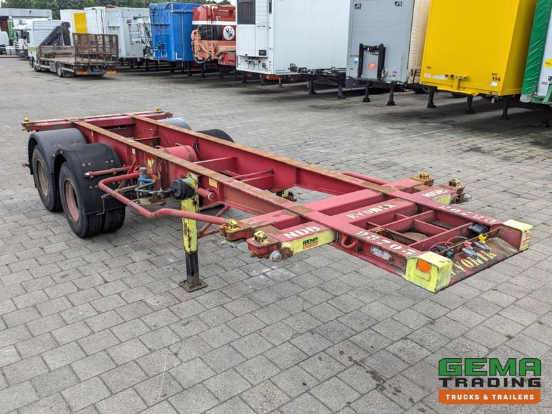 Krone SZC 20FT 2-Assen ROR - STEEL Suspension - DOUBLE tires - DrumBrakes (O1916) - Container transporter/ Swap body semi-trailer: picture 2 Krone SZC 20FT 2-Assen ROR - STEEL Suspension - DOUBLE tires - DrumBrakes (O1916) - Container transporter/ Swap body semi-trailer: picture 2