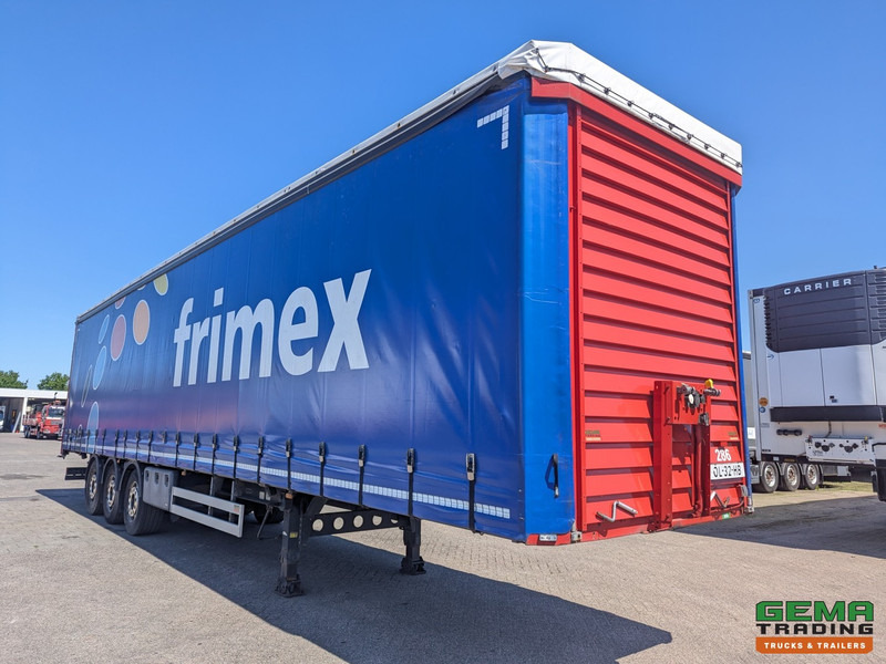 Merker M300-01-OY 3-Assen SAF - Lift as - Schuifzeilen/dak - Rongen/Rongpotten - Kooiaap aansluiting - 6600KG - Curtainsider semi-trailer: picture 3 Merker M300-01-OY 3-Assen SAF - Lift as - Schuifzeilen/dak - Rongen/Rongpotten - Kooiaap aansluiting - 6600KG - Curtainsider semi-trailer: picture 3