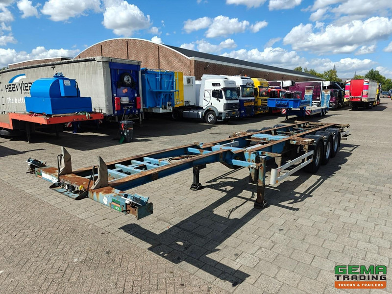 Pacton T3-007 3-Assen SAF - Trommelremmen - Lift As - Vast - Alle Aansluitingen - 4700KG - Container transporter/ Swap body semi-trailer: picture 2 Pacton T3-007 3-Assen SAF - Trommelremmen - Lift As - Vast - Alle Aansluitingen - 4700KG - Container transporter/ Swap body semi-trailer: picture 2