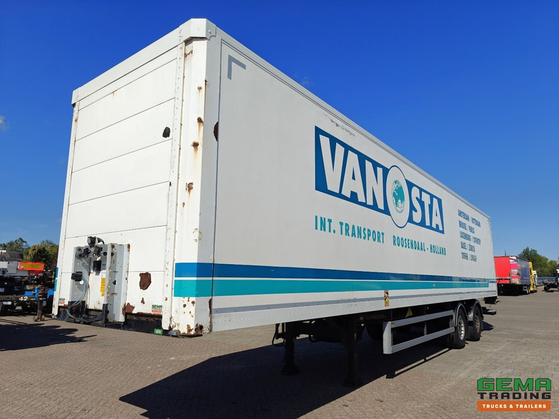 SYSTEM TRAILERS GS PRS 18 2-Assen SAF - LiftAs en StuurAs - Schijfremmen - Gesloten Opbouw - Laadklep 2000KG - Closed box semi-trailer: picture 1 SYSTEM TRAILERS GS PRS 18 2-Assen SAF - LiftAs en StuurAs - Schijfremmen - Gesloten Opbouw - Laadklep 2000KG - Closed box semi-trailer: picture 1