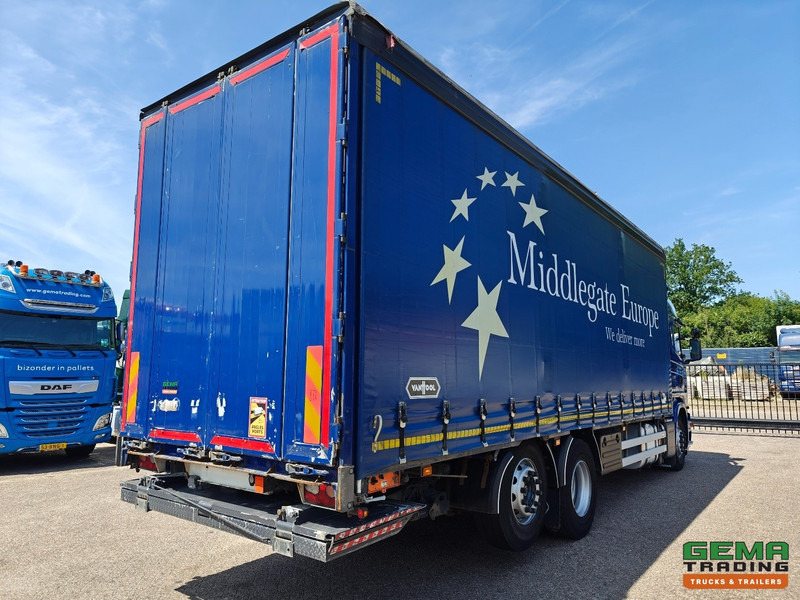 Scania G410 6x2/4 Streamline Euro6 - Retarder - Schuifzeilenbak 8.2M + Laadklep 1500kg - Smart Tacho V2 - Curtainsider truck: picture 4 Scania G410 6x2/4 Streamline Euro6 - Retarder - Schuifzeilenbak 8.2M + Laadklep 1500kg - Smart Tacho V2 - Curtainsider truck: picture 4