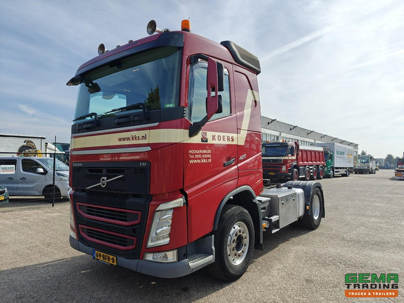 Volvo FH420 4x2 Globetrotter Euro6B - WF/Kiep Hydrauliek - Innerliner - Alcoa - SMARTTacho V2 - 01/2026 APK - Tractor unit: picture 1 Volvo FH420 4x2 Globetrotter Euro6B - WF/Kiep Hydrauliek - Innerliner - Alcoa - SMARTTacho V2 - 01/2026 APK - Tractor unit: picture 1