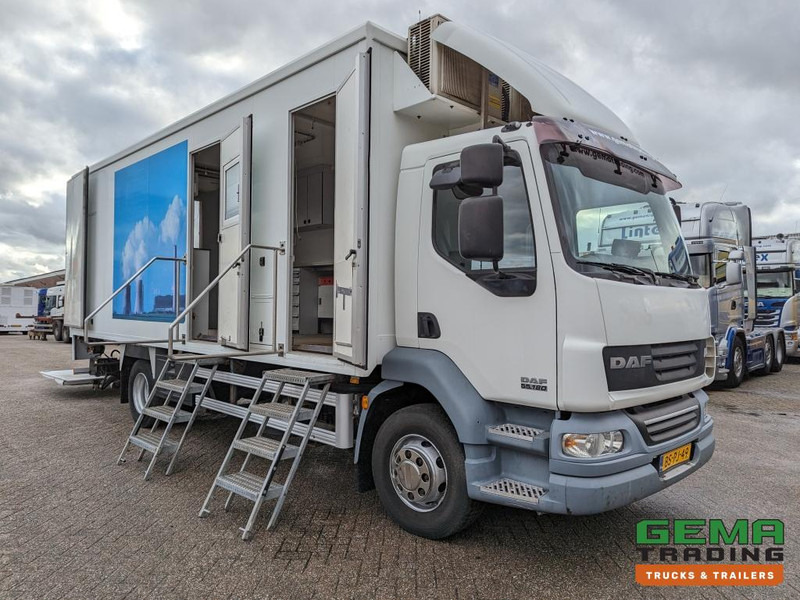 DAF FA LF55.180 4x2 Daycab 15T Euro4 Mobile Office / Camper / Workshop - Manual - Airco - Dhollandia Laadklep 1500KG - 150.000KM (V690) - Truck: picture 1 DAF FA LF55.180 4x2 Daycab 15T Euro4 Mobile Office / Camper / Workshop - Manual - Airco - Dhollandia Laadklep 1500KG - 150.000KM (V690) - Truck: picture 1